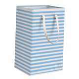 Maxbell Laundry Hamper with Easy Carry Handles Toys Clothes Organizer for Bedroom Blue