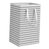 Maxbell Laundry Hamper with Easy Carry Handles Toys Clothes Organizer for Bedroom Gray