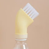 Maxbell Groove Gap Cleaning Brush for Connecting Water Bottles Practical Accessory Yellow