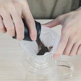 Maxbell Reusable Professional Drip Coffee Cone Strainer for Perfect Extraction Clear