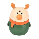 Maxbell Toothpick Box Cartoon deer Shape Portable for Restaurants Dining Table Gifts Green