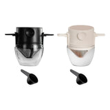 Maxbell Paperless Pour Over Coffee Maker Coffee Accessories for camping Black