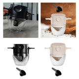 Maxbell Paperless Pour Over Coffee Maker Coffee Accessories for camping Black