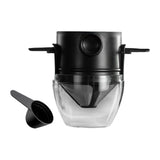 Maxbell Paperless Pour Over Coffee Maker Coffee Accessories for camping Black