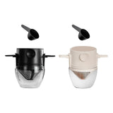 Maxbell Paperless Pour Over Coffee Maker Coffee Accessories for camping Black