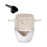 Maxbell Paperless Pour Over Coffee Maker Coffee Accessories for camping White