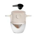 Maxbell Paperless Pour Over Coffee Maker Coffee Accessories for camping White