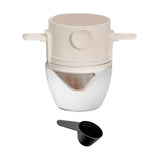 Maxbell Paperless Pour Over Coffee Maker Coffee Accessories for camping White