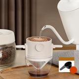 Maxbell Paperless Pour Over Coffee Maker Coffee Accessories for camping White