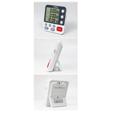 Maxbell Digital Timer Three Channels Experiment Reminder Simple for Cooking Baking