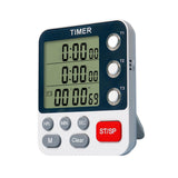 Maxbell Digital Timer Three Channels Experiment Reminder Simple for Cooking Baking