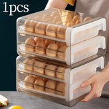 Maxbell Eggs Holder Eggs Tray Bins Eggs Organizer Bins for Pantry Restaurant Fridge