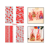 Maxbell 100x Candy Treat Bags with Ties Gift Packing for Party Favors Birthday