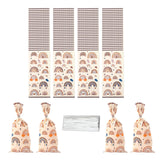 Maxbell 100 Pieces Candy Bag Pouch with Ties Treat Bags for Valentine Birthday Gift