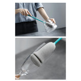Maxbell Handheld Cup Brush Long Handle Washing Reusable for Washing Glassware Cups