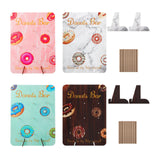 Maxbell Reusable Donut Wall Stand for Donut Party Supplies Bridal Shower Decorations White