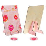 Maxbell Reusable Donut Wall Stand for Donut Party Supplies Bridal Shower Decorations White
