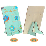 Maxbell Reusable Donut Wall Stand for Donut Party Supplies Bridal Shower Decorations White