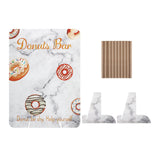Maxbell Reusable Donut Wall Stand for Donut Party Supplies Bridal Shower Decorations White