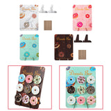 Maxbell Reusable Donut Wall Stand for Donut Party Supplies Bridal Shower Decorations White