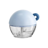 Maxbell Garlic Chopper Portable Food Processor Blender for Food Meat Fruits Blue