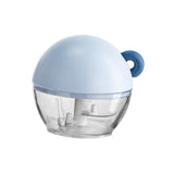 Maxbell Garlic Chopper Portable Food Processor Blender for Food Meat Fruits Blue