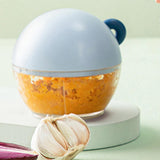 Maxbell Garlic Chopper Portable Food Processor Blender for Food Meat Fruits Blue