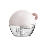 Maxbell Garlic Chopper Portable Food Processor Blender for Food Meat Fruits Pink
