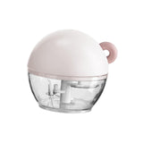 Maxbell Garlic Chopper Portable Food Processor Blender for Food Meat Fruits Pink
