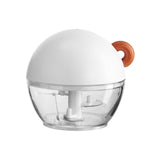 Maxbell Garlic Chopper Portable Food Processor Blender for Food Meat Fruits White