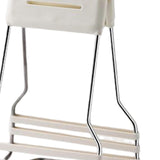Maxbell Bowl Plate Clamp Adjustable Sturdy Utensil Holder for Restaurant Oven Baking White
