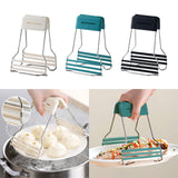 Maxbell Bowl Plate Clamp Adjustable Sturdy Utensil Holder for Restaurant Oven Baking White