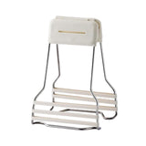 Maxbell Bowl Plate Clamp Adjustable Sturdy Utensil Holder for Restaurant Oven Baking White