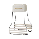 Maxbell Bowl Plate Clamp Adjustable Sturdy Utensil Holder for Restaurant Oven Baking White