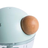 Maxbell 500ml Food Processor Vegetable Chopper Blender Manual for Meat Nuts Ginger green
