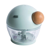 Maxbell 500ml Food Processor Vegetable Chopper Blender Manual for Meat Nuts Ginger green