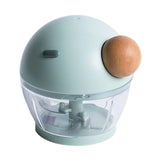 Maxbell 500ml Food Processor Vegetable Chopper Blender Manual for Meat Nuts Ginger green