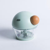 Maxbell 500ml Food Processor Vegetable Chopper Blender Manual for Meat Nuts Ginger green