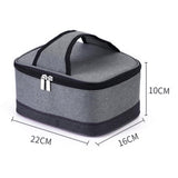 Maxbell USB Lunch Box Electric Thermal Bag Food Warmer for Car Cooking Working Gray