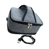 Maxbell USB Lunch Box Electric Thermal Bag Food Warmer for Car Cooking Working Gray