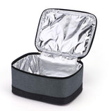 Maxbell USB Lunch Box Electric Thermal Bag Food Warmer for Car Cooking Working Gray