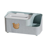 Maxbell Tissue Box Holder Desktop Storage Box Case for Night Stand Office Dresser Green S
