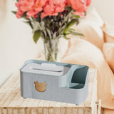 Maxbell Tissue Box Holder Desktop Storage Box Case for Night Stand Office Dresser Green S