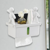 Maxbell Household Storage Rack Wall Mounted Decoration Pounch Free for Bathroom