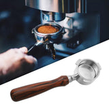 Maxbell Coffee Bottomless Portafilter with Basket Stainless Steel Comfortable Grip 51mm
