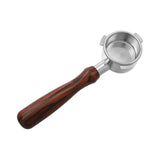 Maxbell Coffee Bottomless Portafilter with Basket Stainless Steel Comfortable Grip 54mm