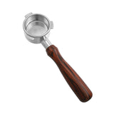 Maxbell Coffee Bottomless Portafilter with Basket Stainless Steel Comfortable Grip 54mm