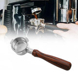Maxbell Coffee Bottomless Portafilter with Basket Stainless Steel Comfortable Grip 54mm