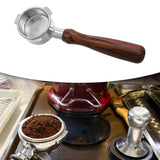 Maxbell Coffee Bottomless Portafilter with Basket Stainless Steel Comfortable Grip 54mm