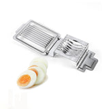 Maxbell Boiled Egg Slicer Durable Creative Portable Egg Cutter for Kitchen Mashroom